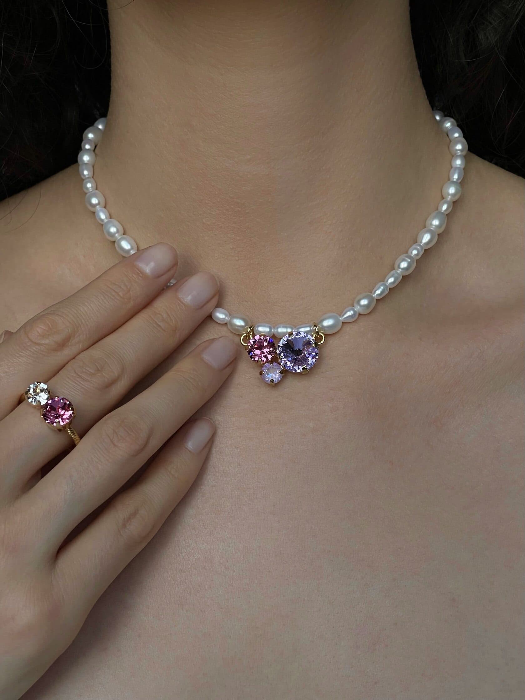 Сет BIS JEWELS с комбинацией кристаллов