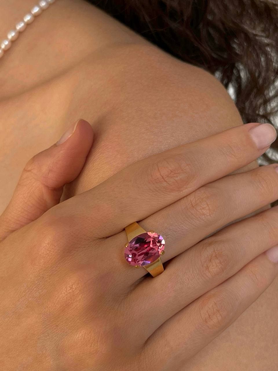 Кольцо BIS JEWELS с кристаллом Swarovski