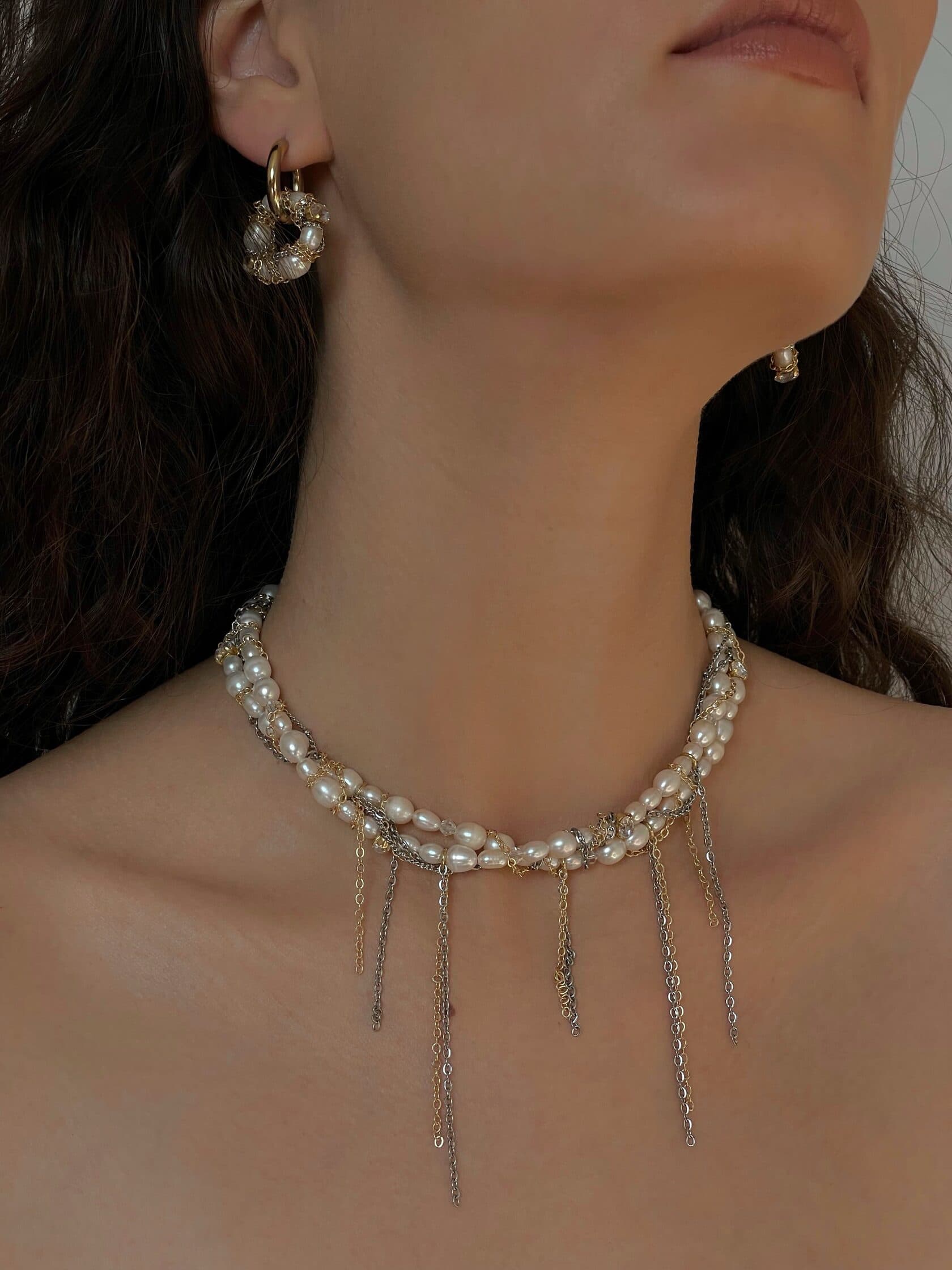 Сет колье и серьги BIS JEWELS