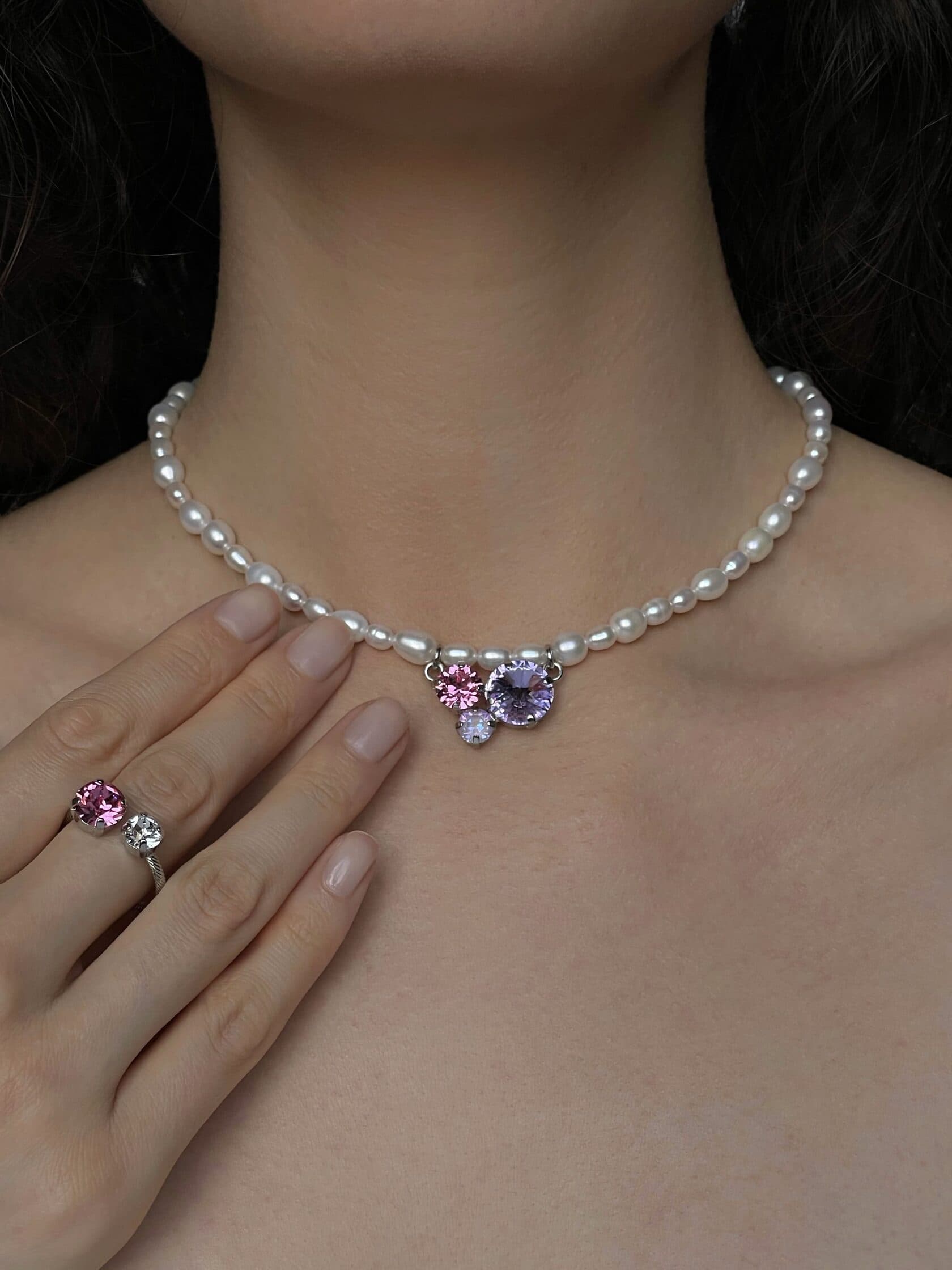 Сет BIS JEWELS с комбинацией кристаллов